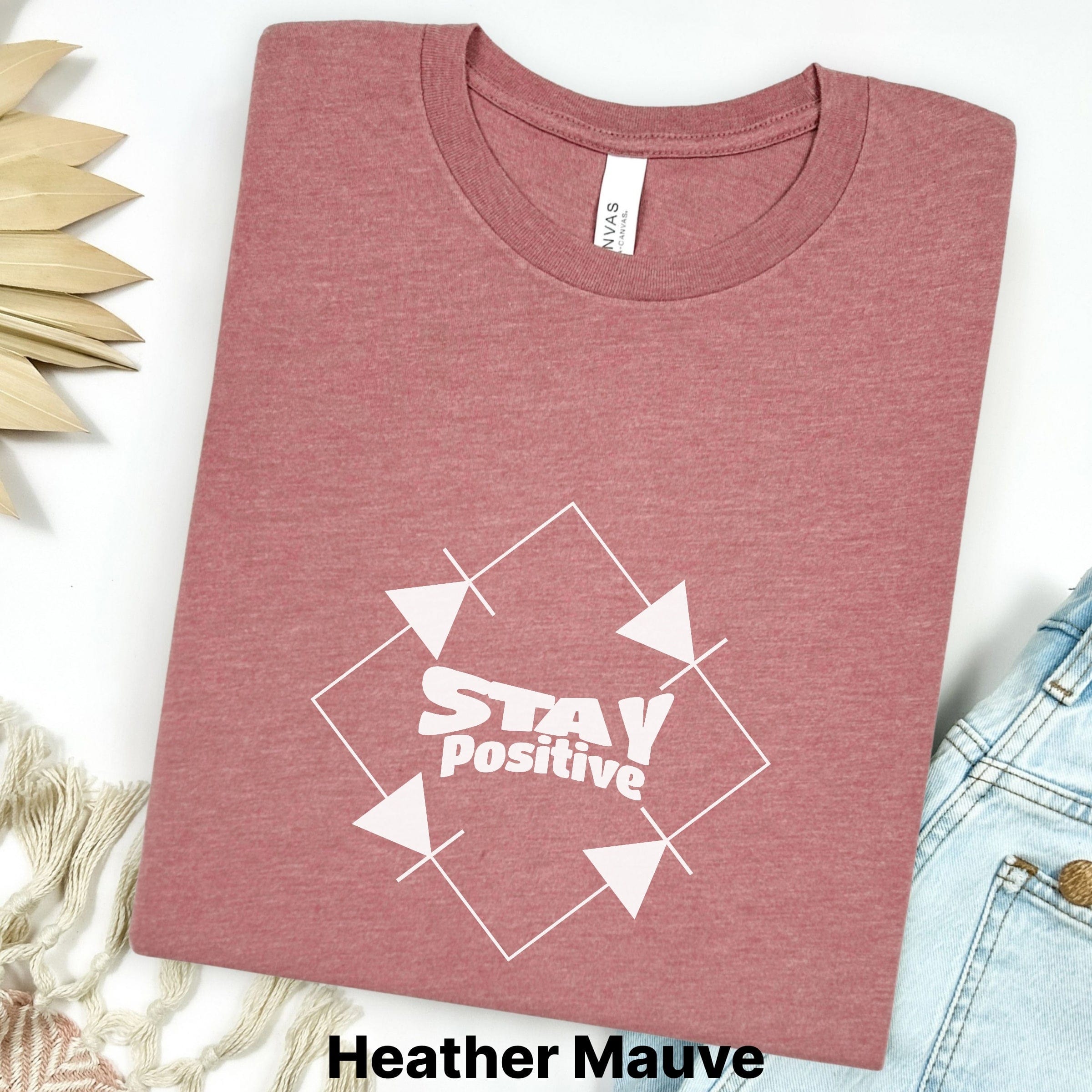 Printify T-Shirt XL / Heather Mauve Stay Positive Electronics T‑Shirt — Full Bridge Circuit Graphic Tee